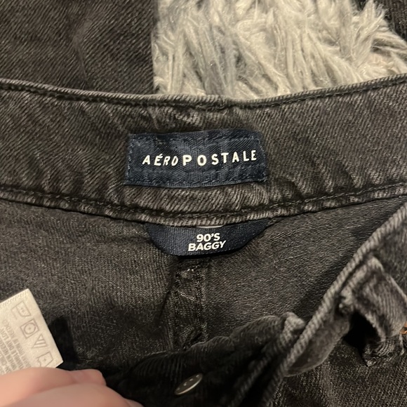 NWT Aeropostale Black Ripped Jeans - Picture 11 of 13